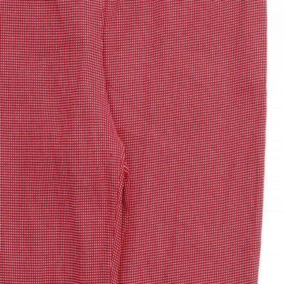 Womens UK Size 18 Hilary Radley Regular Fit  Red Trousers