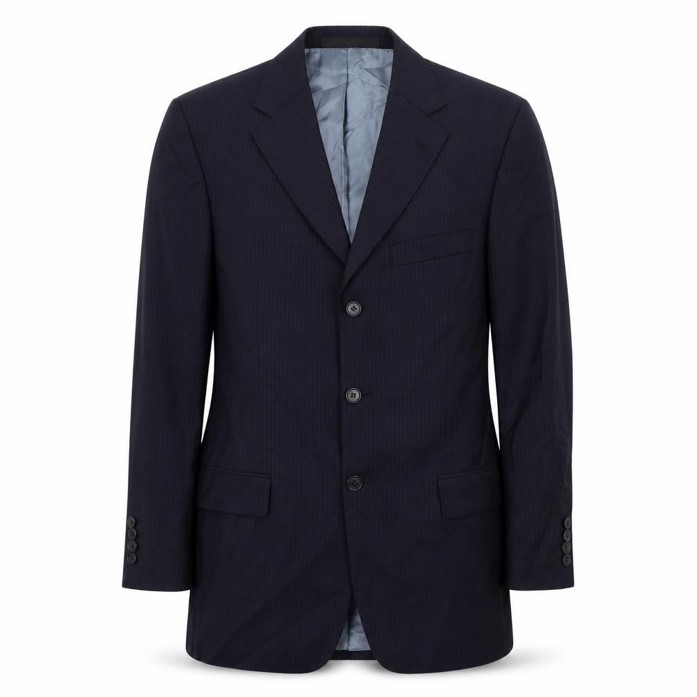 Mens UK Size 38 M&S Regular Blue Suit Jacket
