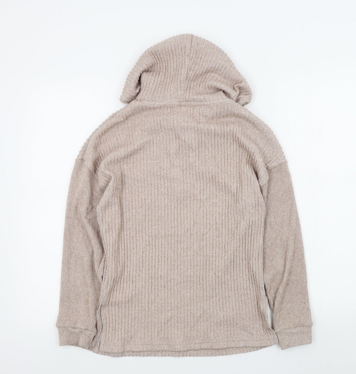 Womens UK Size XS F&F Pink Pullover Jumper