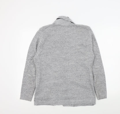 Womens UK Size 8 Pure & Natural Grey Pullover Jumper