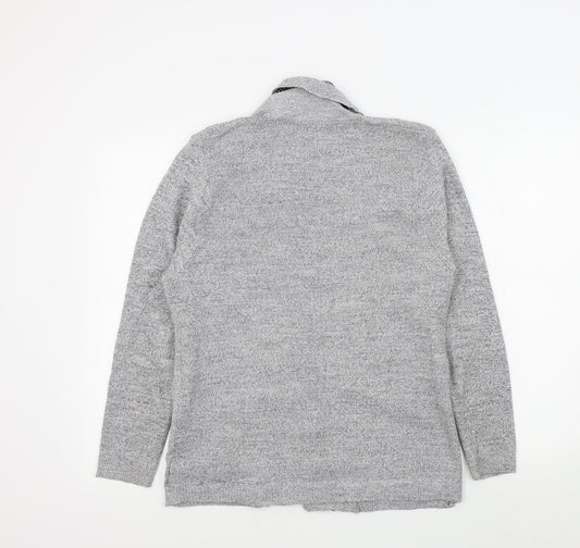 Womens UK Size 8 Pure & Natural Grey Pullover Jumper