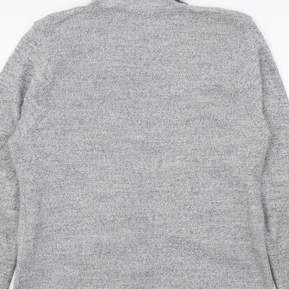 Womens UK Size 8 Pure & Natural Grey Pullover Jumper