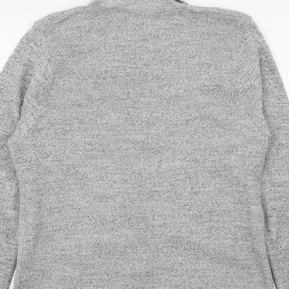 Womens UK Size 8 Pure & Natural Grey Pullover Jumper