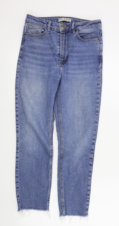 DENIM&CO Womens Blue   Skinny Jeans Size 10 L25 in