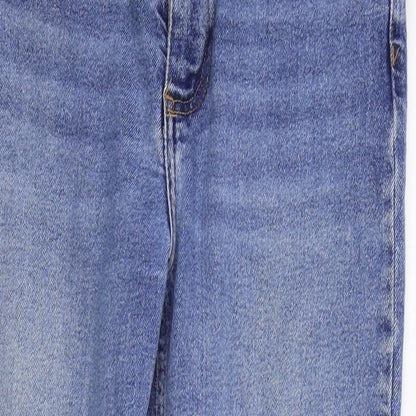 DENIM&CO Womens Blue   Skinny Jeans Size 10 L25 in