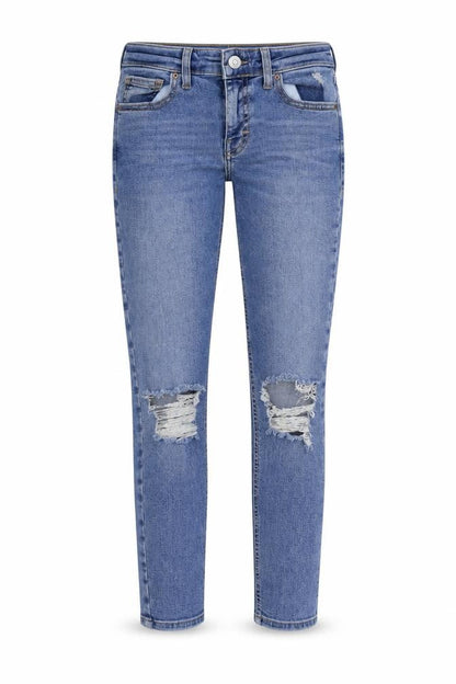 Womens UK Size 26 in Topshop Regular Fit Skinny Blue Jeans