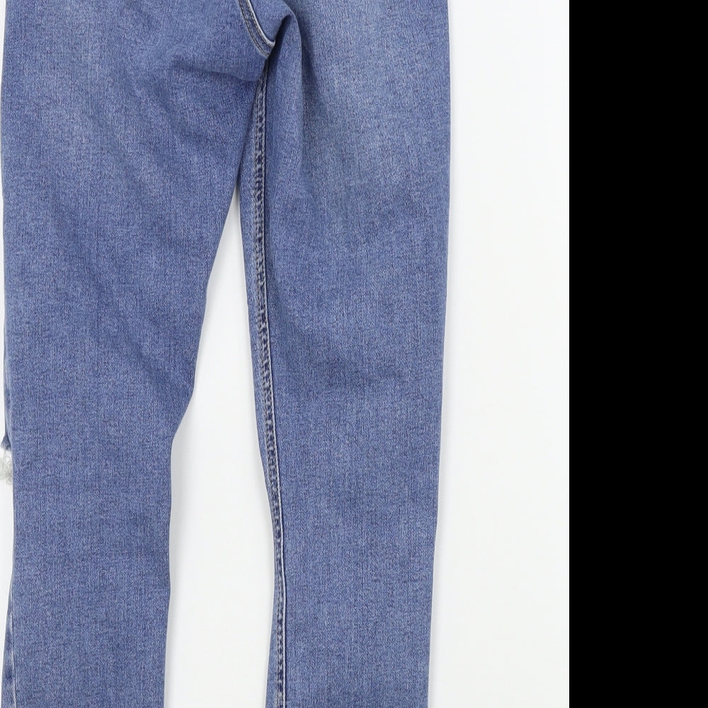 Topshop Womens Blue   Skinny Jeans Size 26 in L28 in