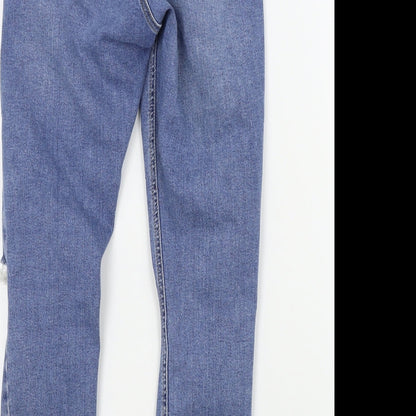 Topshop Womens Blue   Skinny Jeans Size 26 in L28 in