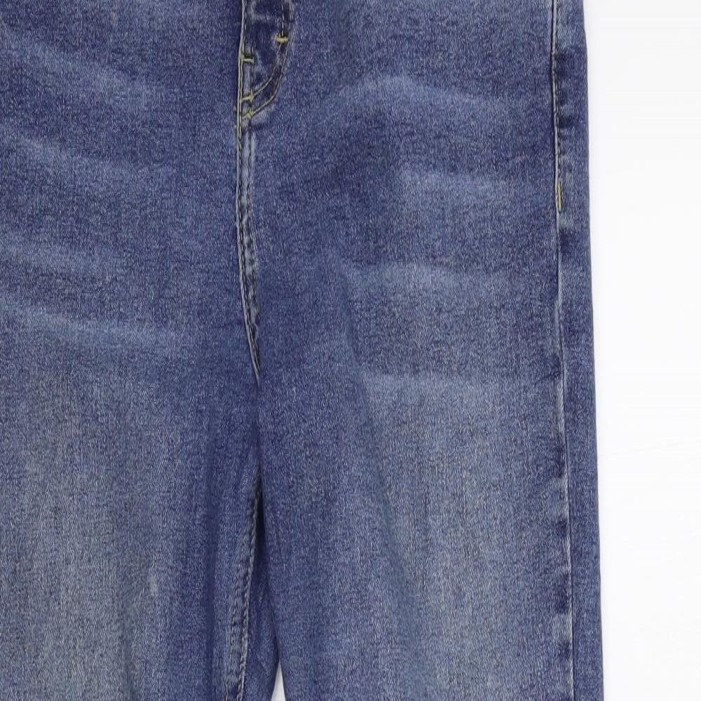 Topshop Womens Blue   Skinny Jeans Size 30 in L26 in