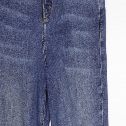 Topshop Womens Blue   Skinny Jeans Size 30 in L26 in