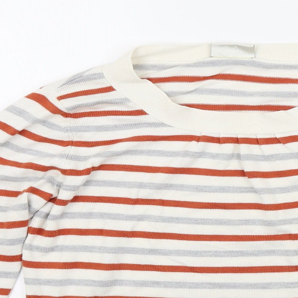 Womens UK Size 14 MINUET White Pullover Jumper