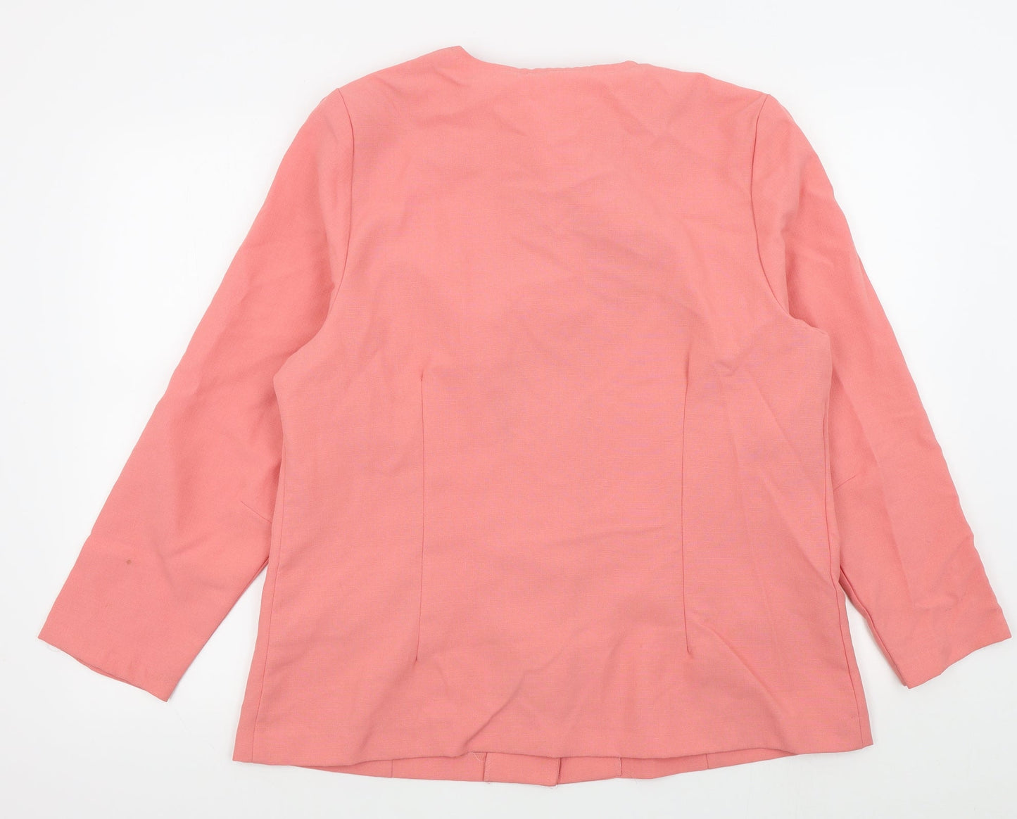 Womens UK Size 18 Preworn Regular Pink Blazer