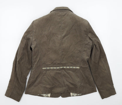 Klass Womens Brown   Jacket Blazer Size 14