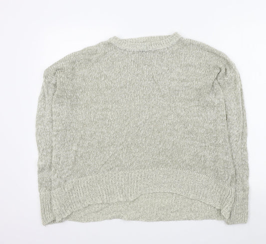 Womens UK Size M New Look Beige Pullover Jumper
