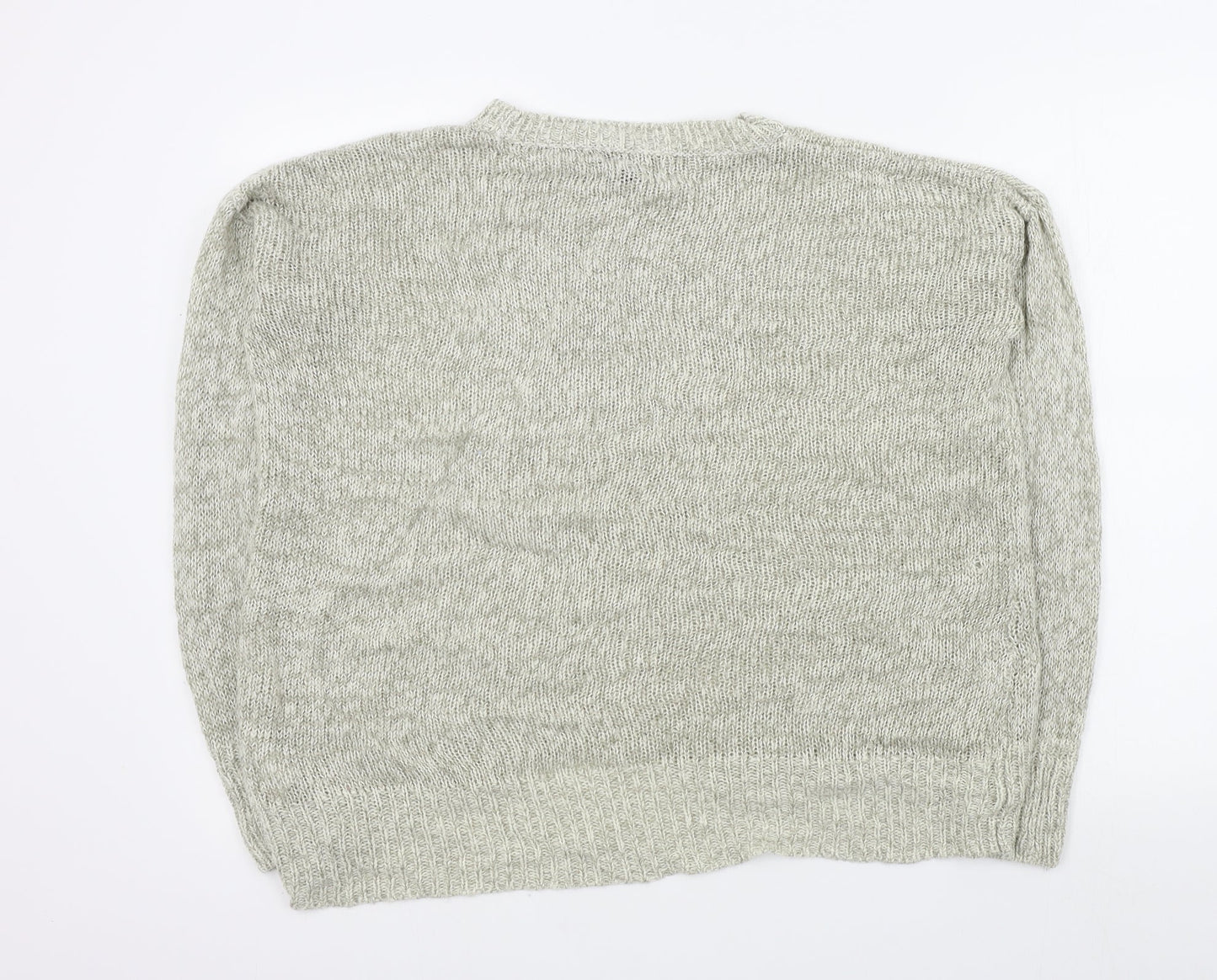 Womens UK Size M New Look Beige Pullover Jumper