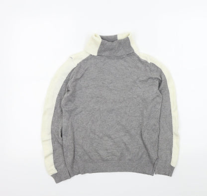 Womens UK Size S M&S Grey Pullover Jumper