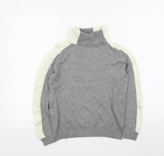 Womens UK Size S M&S Grey Pullover Jumper