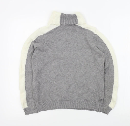 Womens UK Size S M&S Grey Pullover Jumper