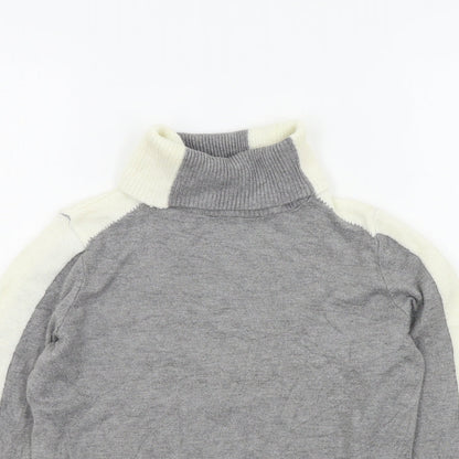 Womens UK Size S M&S Grey Pullover Jumper