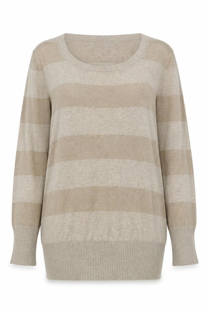 Womens UK Size 12 Therapy Brown Pullover Jumper