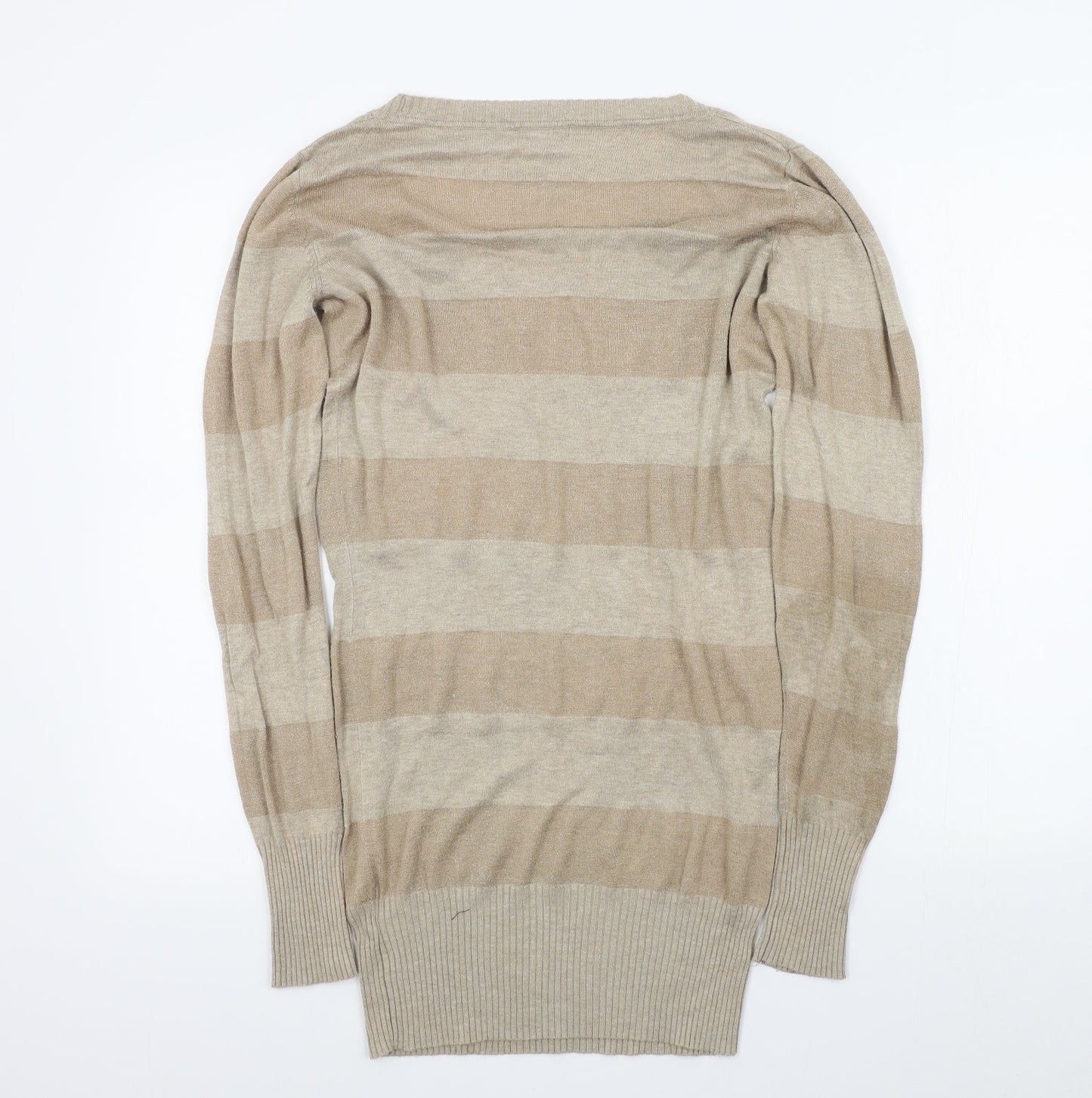 Womens UK Size 12 Therapy Brown Pullover Jumper