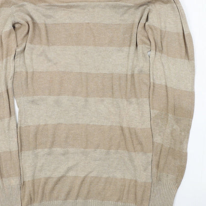 Womens UK Size 12 Therapy Brown Pullover Jumper