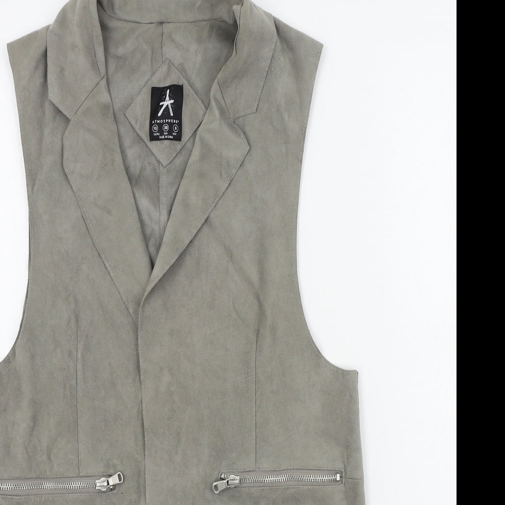 Primark Womens Grey   Jacket Waistcoat