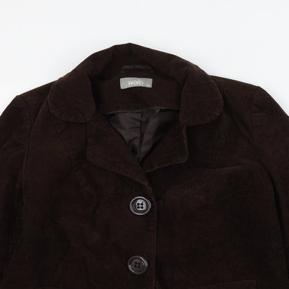 Womens UK Size 10 Wallis Brown Jacket