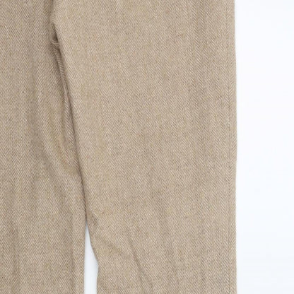 ROCHA,JOHN ROCHA Womens Beige   Trousers  Size 12 L31 in