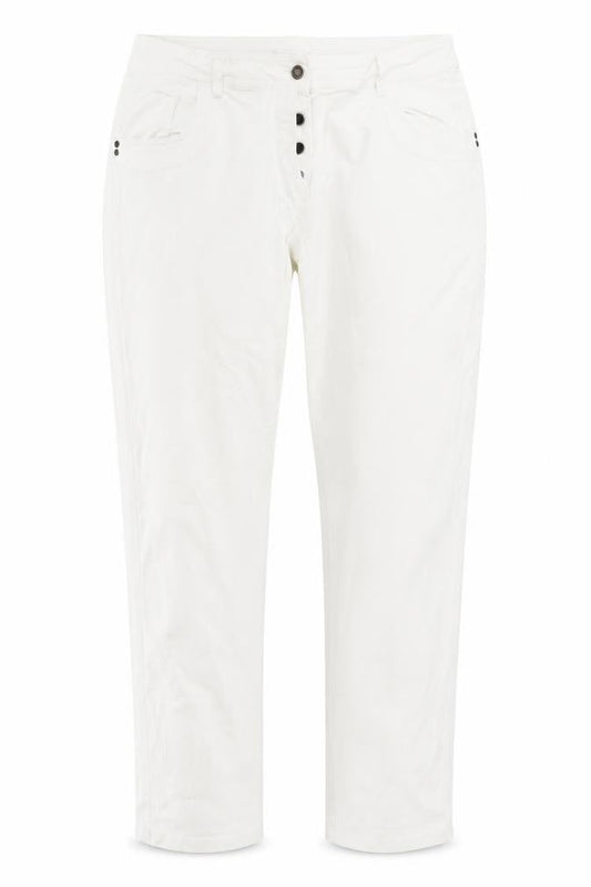 Womens UK Size 16 Gina Benotti Regular Fit Straight White Jeans