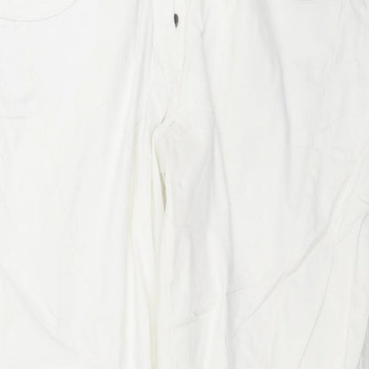 Gina Benotti Womens White  Denim Straight Jeans Size 16 L30 in
