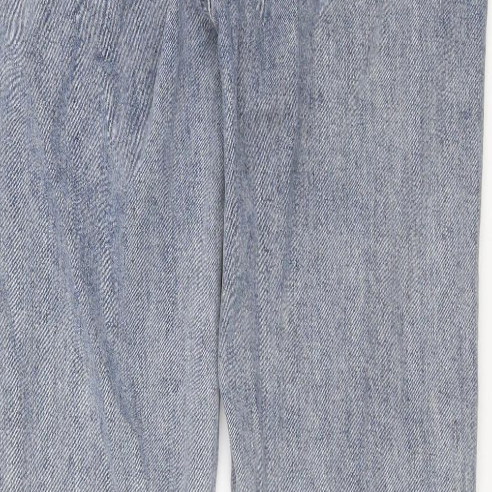 SheIn Womens Blue  Denim Straight Jeans Size M L30 in