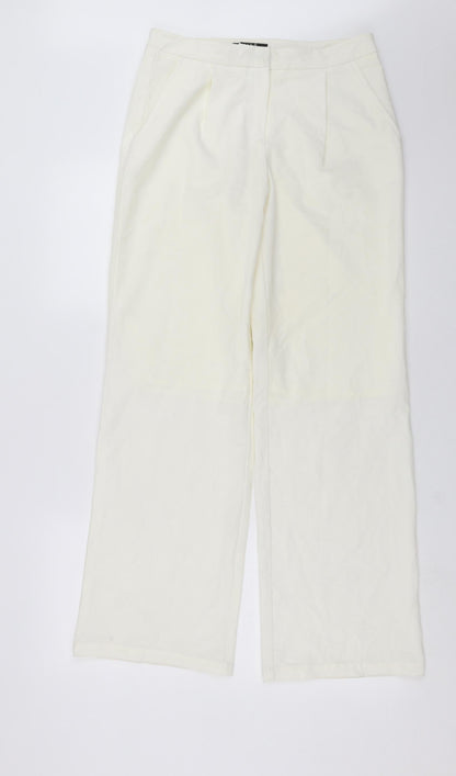 Vila Clothes Womens Ivory   Trousers  Size S L30 in