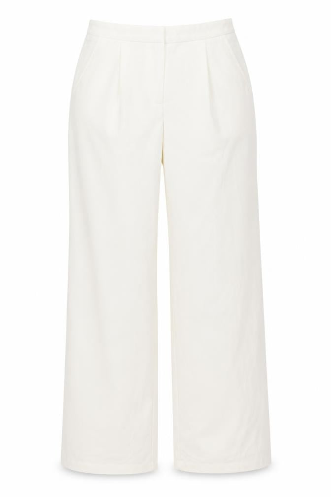 Vila Clothes Womens Ivory   Trousers  Size S L30 in