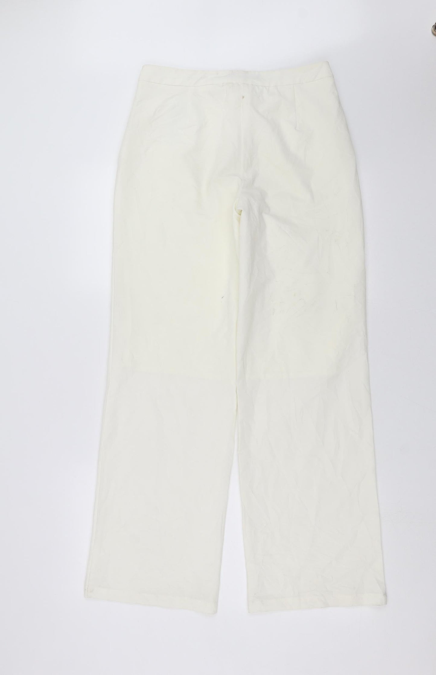 Vila Clothes Womens Ivory   Trousers  Size S L30 in