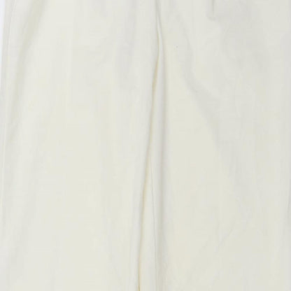 Vila Clothes Womens Ivory   Trousers  Size S L30 in