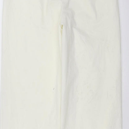 Vila Clothes Womens Ivory   Trousers  Size S L30 in
