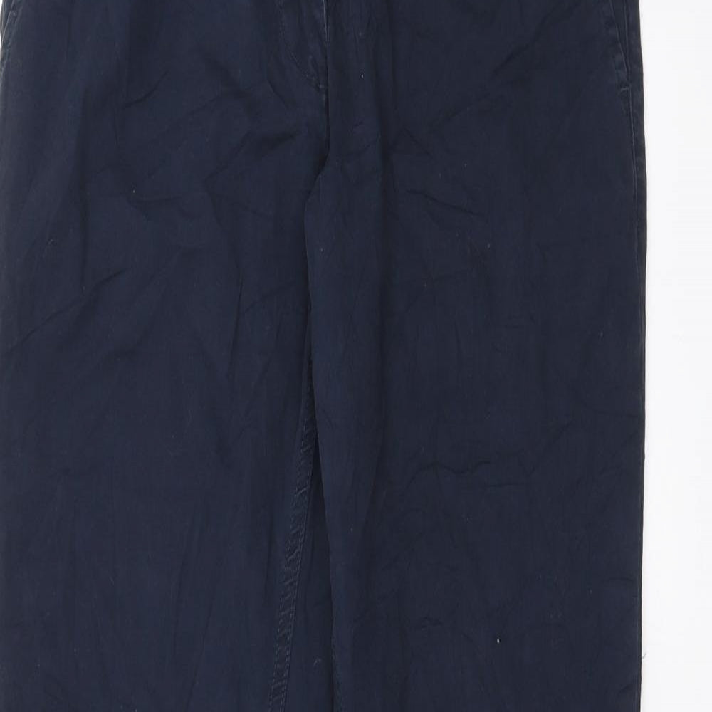 Womens UK Size 10 Blue motion Regular Fit  Blue Trousers