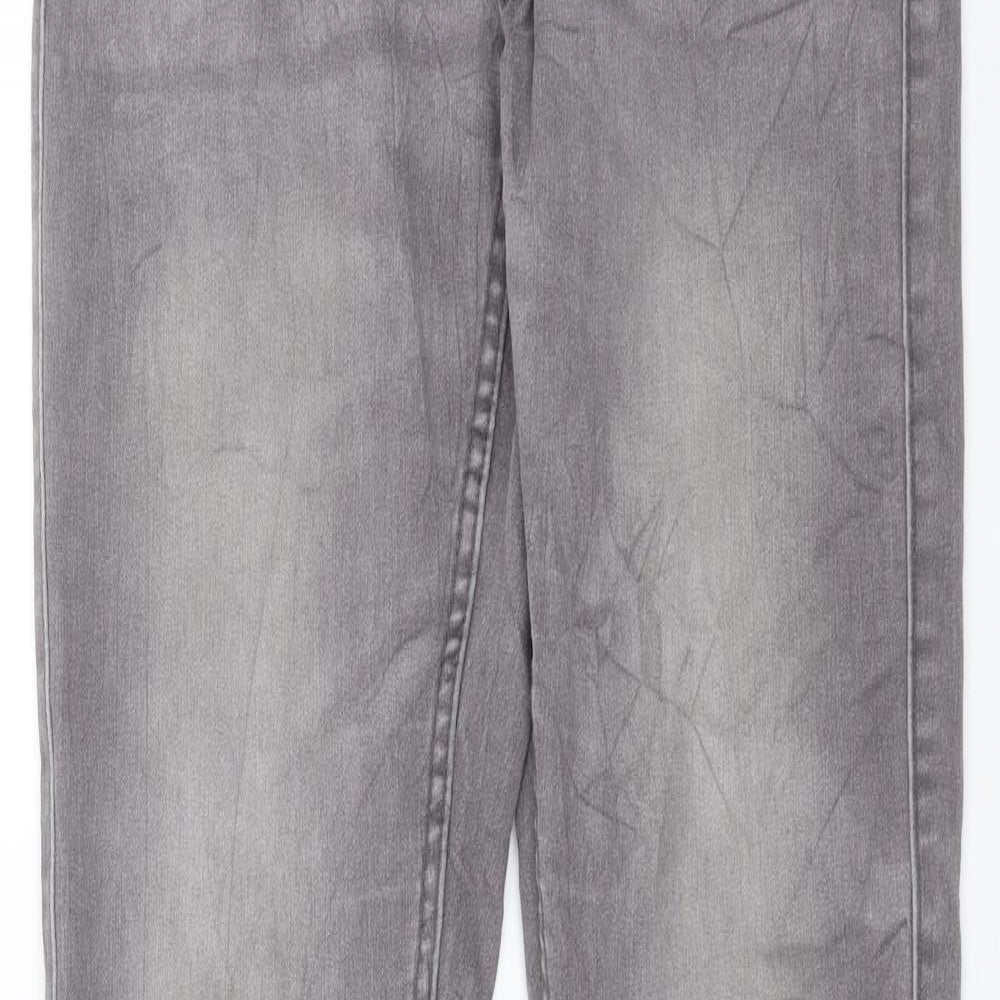 Only Womens Grey  Denim Skinny Jeans Size S L31 in