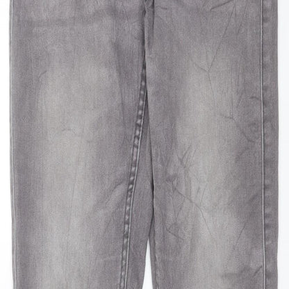 Only Womens Grey  Denim Skinny Jeans Size S L31 in