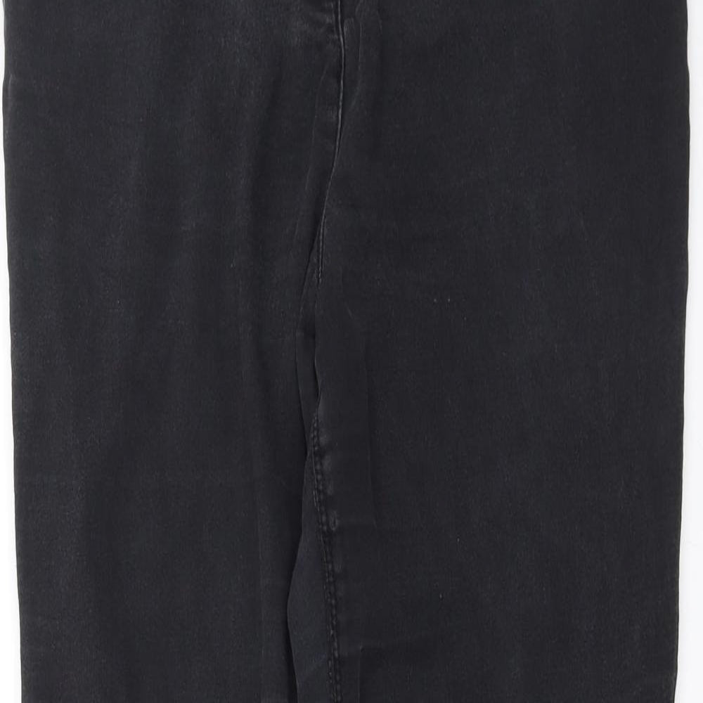 Womens UK Size 12 Papaya Extra-Slim Fit Skinny Grey Jeans