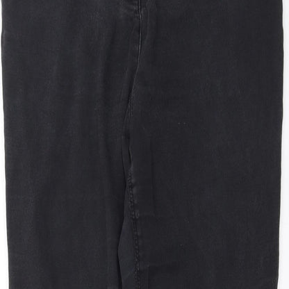 Womens UK Size 12 Papaya Extra-Slim Fit Skinny Grey Jeans