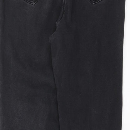 Womens UK Size 12 Papaya Extra-Slim Fit Skinny Grey Jeans