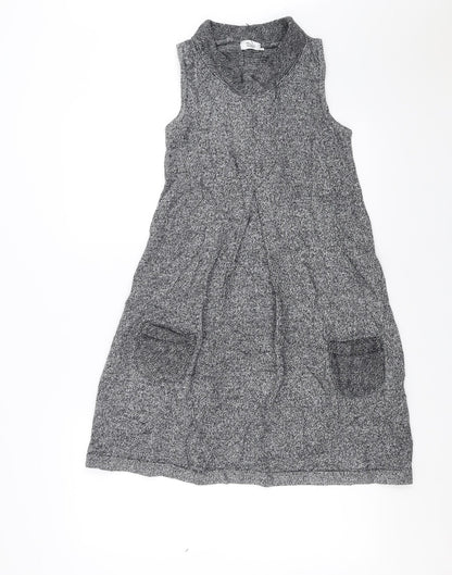 MITMAT MAMA Womens Grey  Knit Jumper Dress  Size S