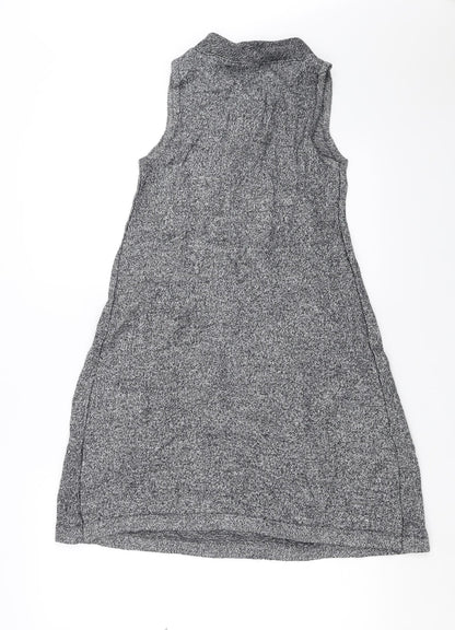 MITMAT MAMA Womens Grey  Knit Jumper Dress  Size S