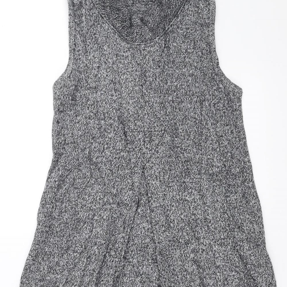 MITMAT MAMA Womens Grey  Knit Jumper Dress  Size S
