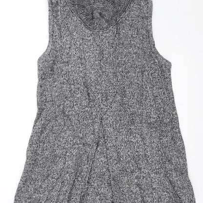 MITMAT MAMA Womens Grey  Knit Jumper Dress  Size S