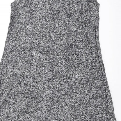 MITMAT MAMA Womens Grey  Knit Jumper Dress  Size S