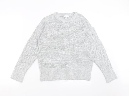 Womens UK Size S Topshop Grey Pullover Jumper