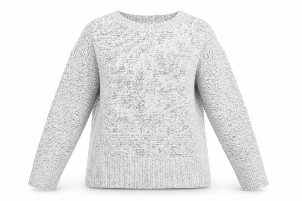 Womens UK Size S Topshop Grey Pullover Jumper